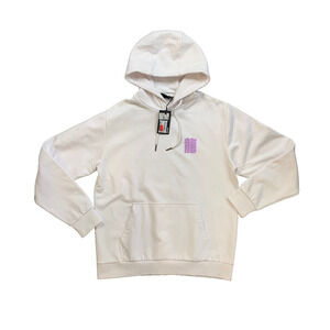 Snipes Hoodie Mens XL White Glory Dragon V2 Fleece Lined Pullover Sweatshirt